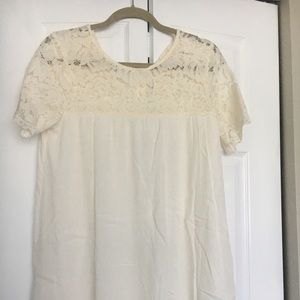Off white dress